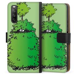 Sideflip mit langer Lasche schwarz