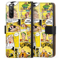 Sideflip mit langer Lasche schwarz