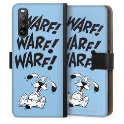 Sideflip mit langer Lasche schwarz