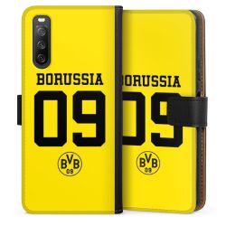 Sideflip mit langer Lasche schwarz