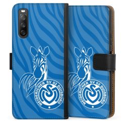 Sideflip mit langer Lasche schwarz