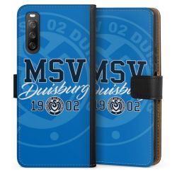 Sideflip mit langer Lasche schwarz