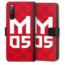 Sideflip mit langer Lasche schwarz