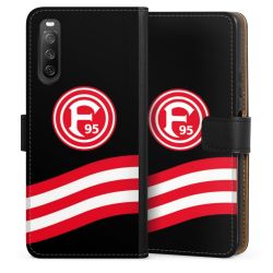 Sideflip mit langer Lasche schwarz