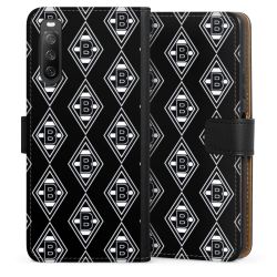 Sideflip mit langer Lasche schwarz