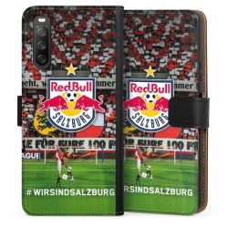 Sideflip mit langer Lasche schwarz