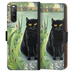 Sideflip Fodral med flap svart