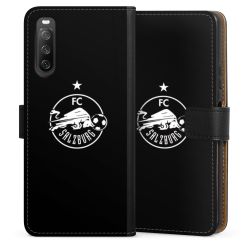 Sideflip mit langer Lasche schwarz