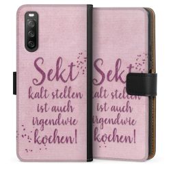 Sideflip mit Lasche schwarz