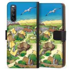 Sideflip mit langer Lasche schwarz