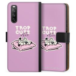 Sideflip mit langer Lasche schwarz