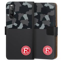 Sideflip mit langer Lasche schwarz