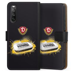 Sideflip mit langer Lasche schwarz