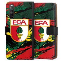 Sideflip mit langer Lasche schwarz