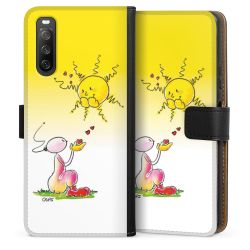 Sideflip mit langer Lasche schwarz