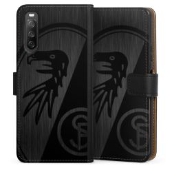 Sideflip mit langer Lasche schwarz