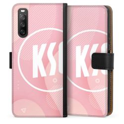 Sideflip mit langer Lasche schwarz