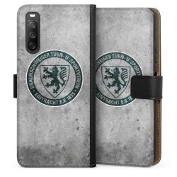 Sideflip mit langer Lasche schwarz