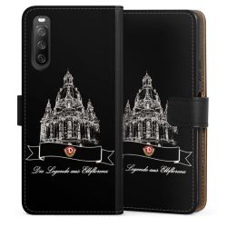 Sideflip mit langer Lasche schwarz