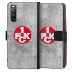 Sideflip mit langer Lasche schwarz