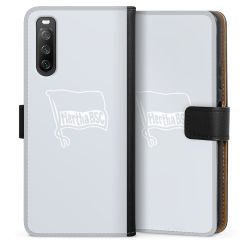 Sideflip mit langer Lasche schwarz