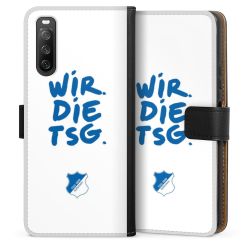 Sideflip mit langer Lasche schwarz