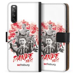 Sideflip mit langer Lasche schwarz