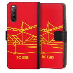 Sideflip mit langer Lasche schwarz