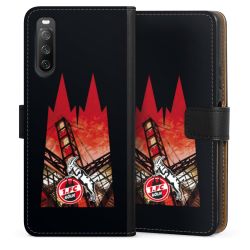 Sideflip mit langer Lasche schwarz