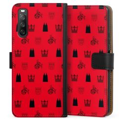 Sideflip mit langer Lasche schwarz