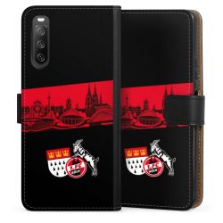 Sideflip mit langer Lasche schwarz