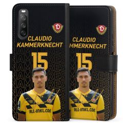 Sideflip mit langer Lasche schwarz