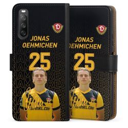 Sideflip mit langer Lasche schwarz