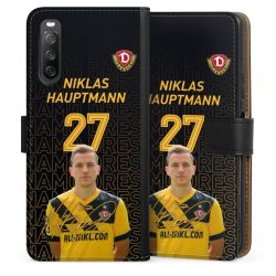 Sideflip mit langer Lasche schwarz