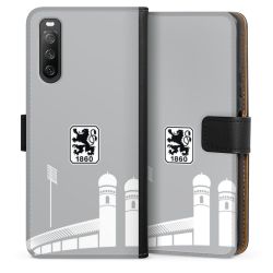 Sideflip mit langer Lasche schwarz