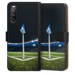 Sideflip mit langer Lasche schwarz