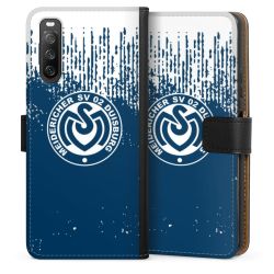 Sideflip mit langer Lasche schwarz