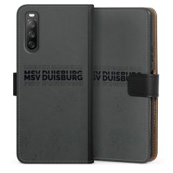 Sideflip mit langer Lasche schwarz