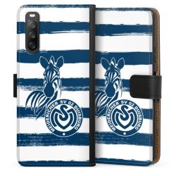 Sideflip mit langer Lasche schwarz