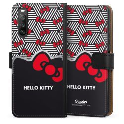 Sideflip mit langer Lasche schwarz