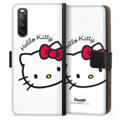 Sideflip mit langer Lasche schwarz