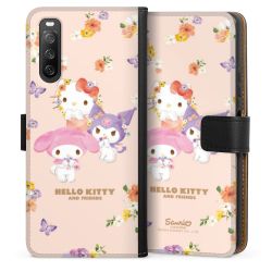 Sideflip mit langer Lasche schwarz