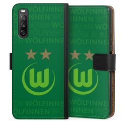 Sideflip mit langer Lasche schwarz