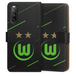 Sideflip mit langer Lasche schwarz