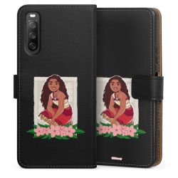 Sideflip Fodral med flap svart