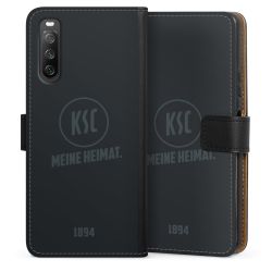 Sideflip mit langer Lasche schwarz