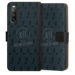 Sideflip mit langer Lasche schwarz