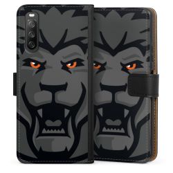 Sideflip mit langer Lasche schwarz