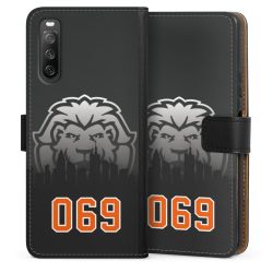 Sideflip mit langer Lasche schwarz