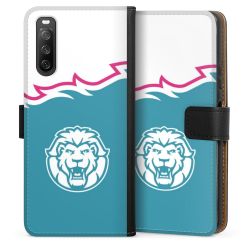 Sideflip mit langer Lasche schwarz